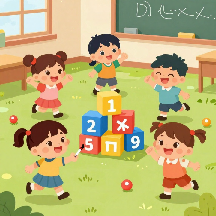 لعبة الأرقام الممتعة للأطفال