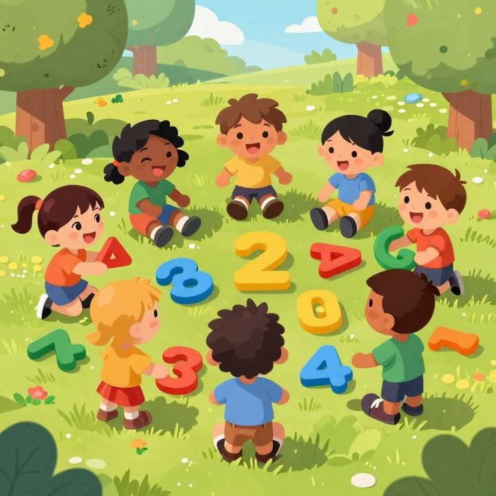 مرح الرياضيات للأطفال الصغار!