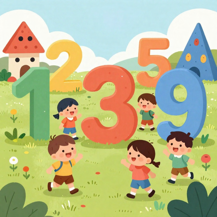 كويز الأرقام والأشكال الهندسية